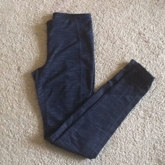 Athleta Pants - Athleta leggings, navy blue, size ST